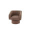 Fauteuil d'appoint rembourré Classic Coffee-577660940