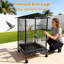 84cm Stainless Steel Flight Cage