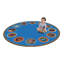 Tapis géométrique bleu-1576216936