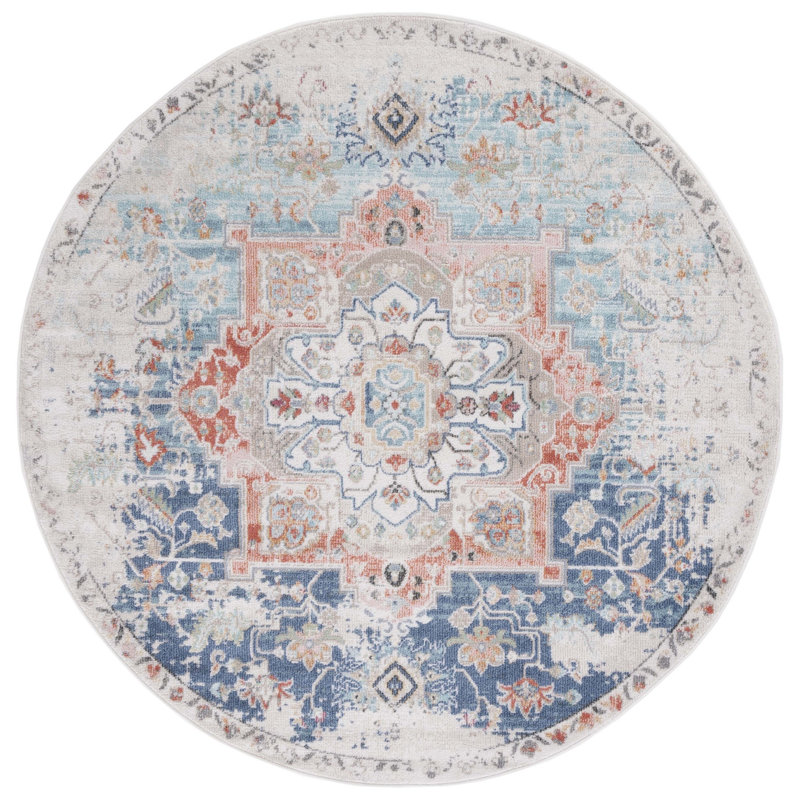 Phoenix 500 Performance Southwestern Rug, Round 6'7"