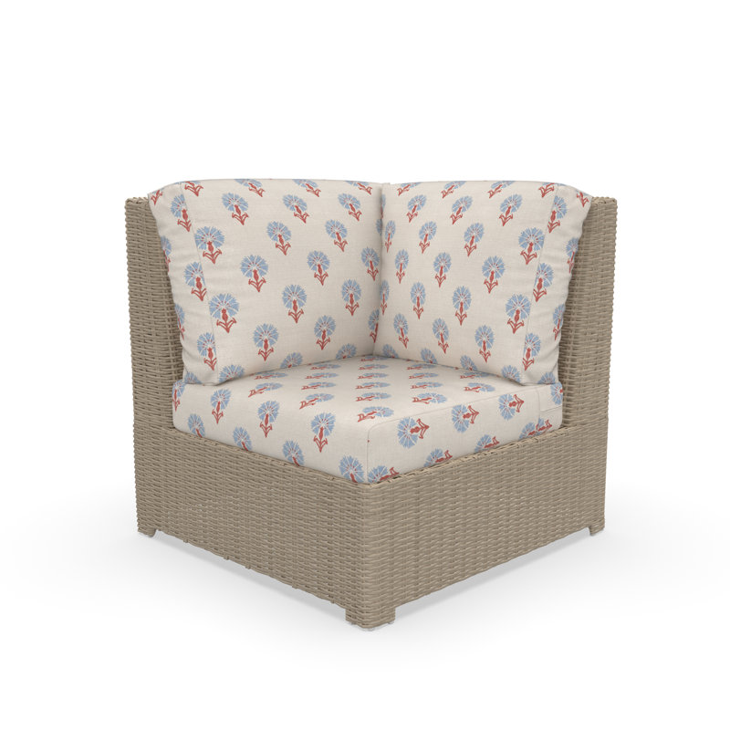Chaise d'angle Henri, Mira Bluebell