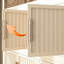 Rangement portatif pour garde-robe Rex avec 9 cubes et 1 tringle