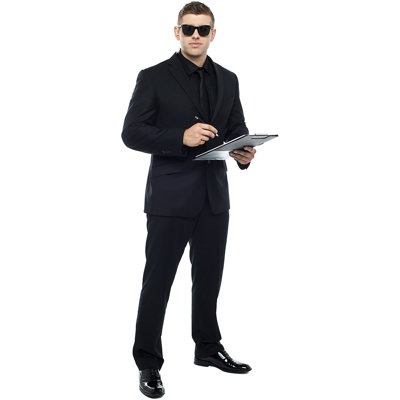 Club Bouncer Clipboard Party Prop Cardboard Standup