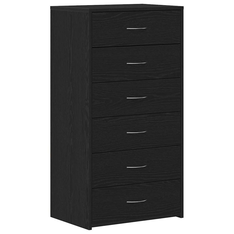 Alejando 50cm Sideboard, Black Oak