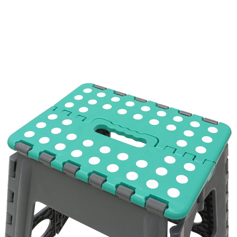 Cubert Large Step Stool, 22 H x 29 W x 22 D cm, Grey