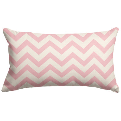 Chevron Rectangular Cotton Pillow Cover & Insert