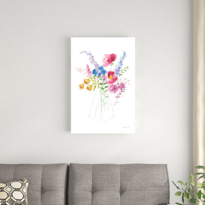 «Semi Semi Abstract Floral» par Danhui Nai