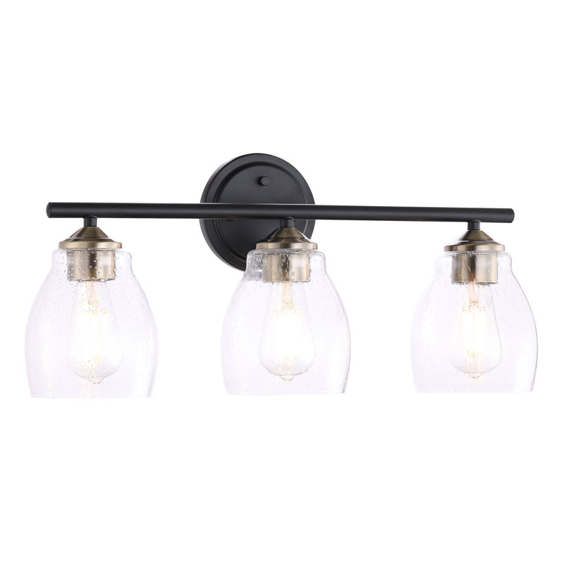 Plafonnier 3 lumières Blodwyn, Noir