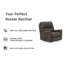 Fauteuil inclinable manuel oscillant standard de 39 po de largeur-385300178