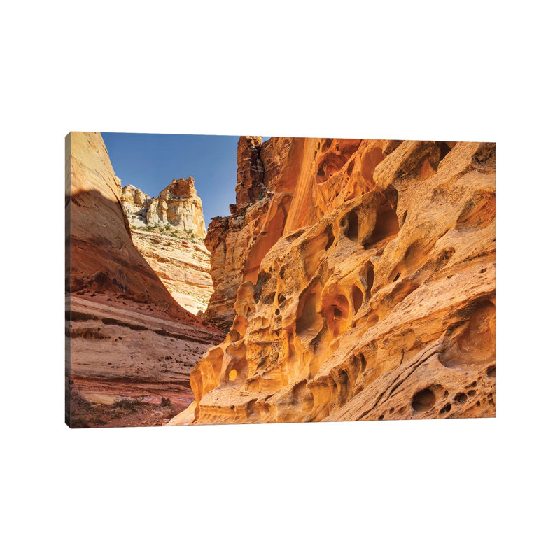 Crack Canyon I by Alan Majchrowicz - Wrapped Canvas Gallery-Wrapped Canvas Giclée, 20.32 cm H x 30.48 cm W