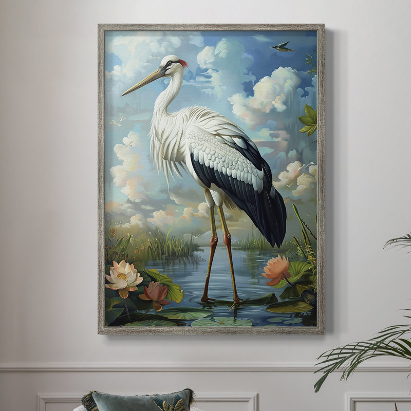 ANIMALS Series CI, reproduction encadrée - bois massif