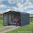 Steel Carport With 3 Wall Kits, 10X20X09-113506814
