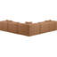 Canapé modulaire en similicuir 5 pièces Houswerth-94884301