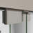 DreamLine Abbey 50 - 54 in. W x 76 in. H Semi-Frameless Bypass Shower Door in Oil Rubbed Bronze-98157927