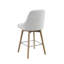 Tabouret de comptoir pivotant de 25,6 po Hiott-1798370045