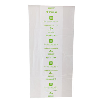 Plastic Trash Liners - 100 Count