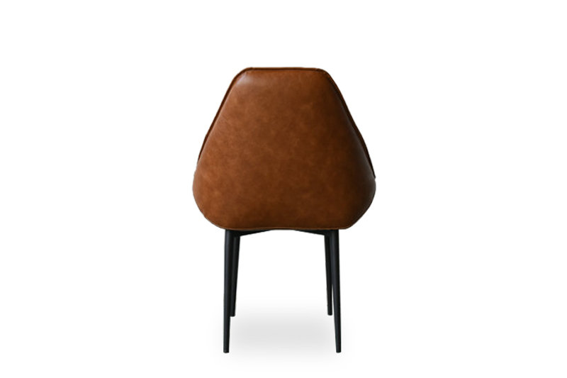 Chaise de salle à manger rembourrée Dennison
