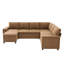 Canapé-lit modulaire convertible en U avec rangement-470268240