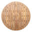 Table de salle à manger ronde en bois 46,83 pouces à l'abat-jour au look unique, structure stable, vaste patio à finition de surface pour un mélange harmonieux de plusieurs réglages, base distinctive, assemblage rapide