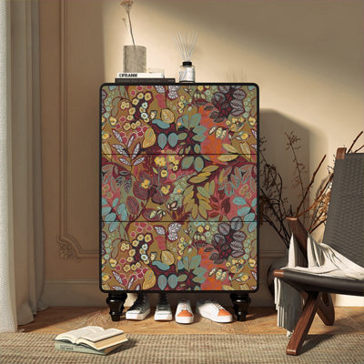 Tenie Solid Wood Accent Cabinet