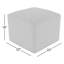 Repose-pieds rembourré 22 po Praia Sunbrella®-100752278