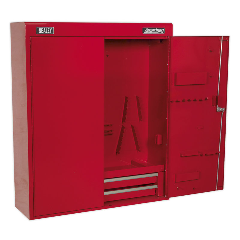 35.04" H x 29.53" W x 8.86" D Wall Mounting Tool Cabinet
