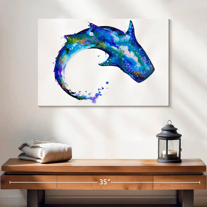 Brampt Celestial Shark, 16" H x 24" W
