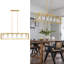 Luminaires de salle à manger en nickel brossé Modern Chandeliers-995804396