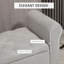 Banc de rangement avec repose-pieds HOMcom-74419322-74419324