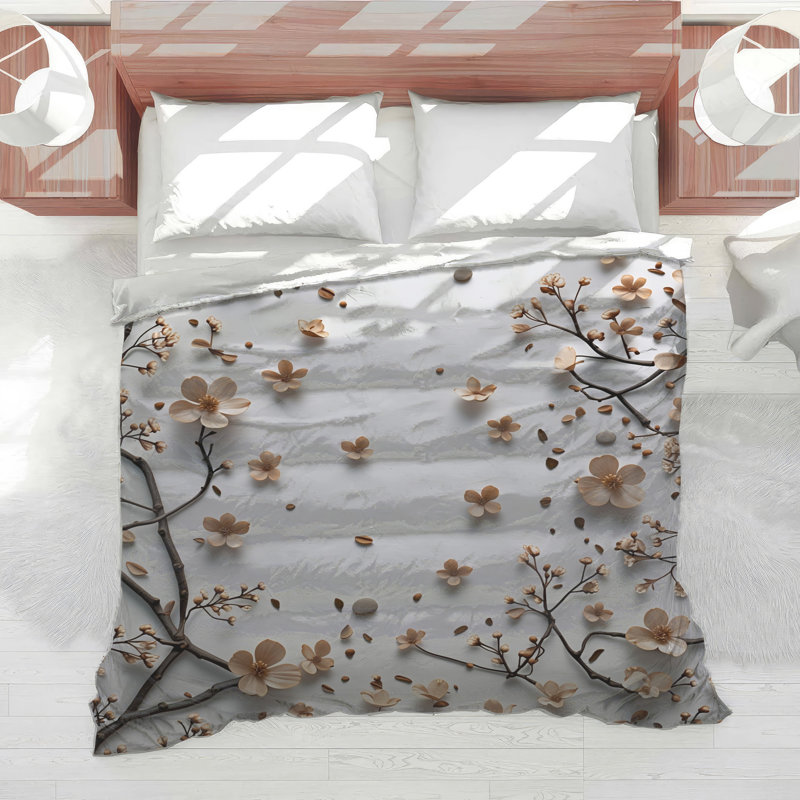 Édredon Cherry Blossom Bedding, Grand lit