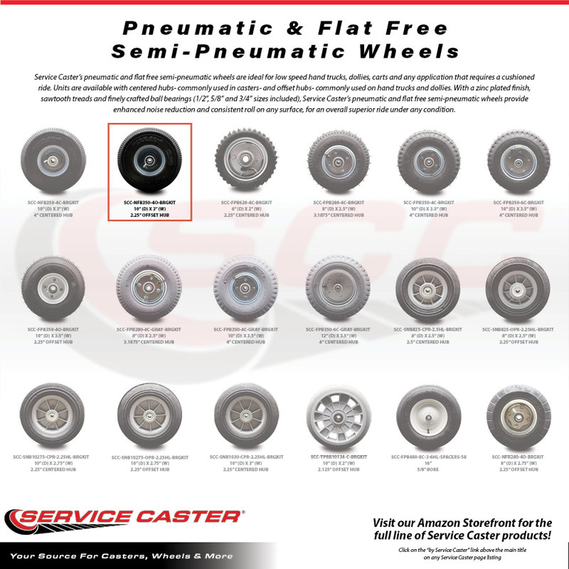 Flat Free Hand Truck Dolly Wheel
