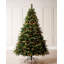 8' H Lighted Artificial Christmas Tree