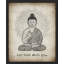 «Let It Go Funny Creative Meme Spdha Buddha Beige» sur papier-98298888-98298884