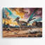 «Southwestern Animals» Roadrunner 47, art mural en métal brun-28880322