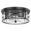 Parvin Glass Flush Mount