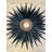 Natural Pheasant Tail Wreath Bleached Black
