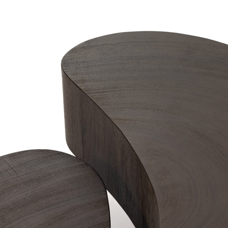 Avett Coffee Table, Brown, Black