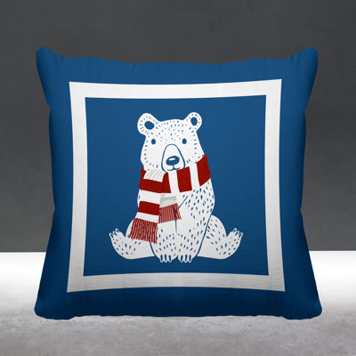 Outdoor Reversible Throw Pillow