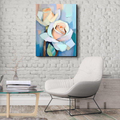 "Roses" sur toile