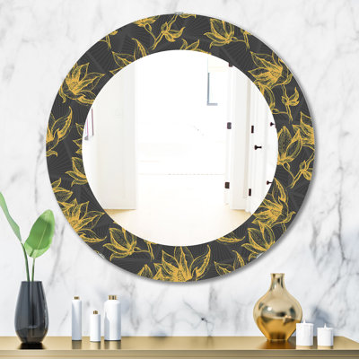 Miroir mural Obsidian Bloom 7