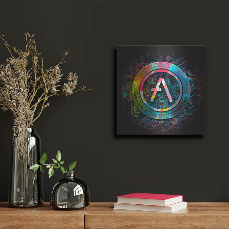 «Aave Crypto Power» par Valentyn Artemenko, H 12 po x l 12 po