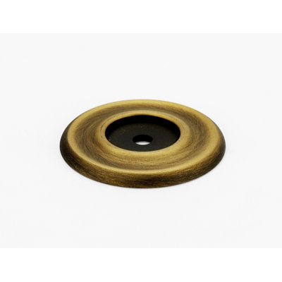 Traditional Metal Knob Backplate
