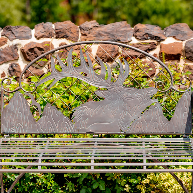 Banc d'extérieur en métal Heraclia
