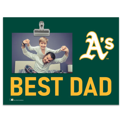 Oakland Athletics Bright Line – Best Dad Clip Frame