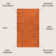 Antto Solid Low-Pile Orange Rug