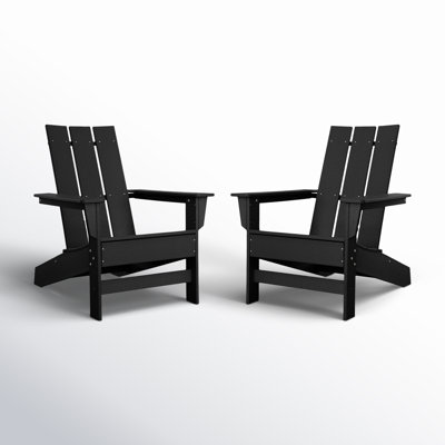 Ratcliff Plastic Adirondack Chairs (Set of 2)