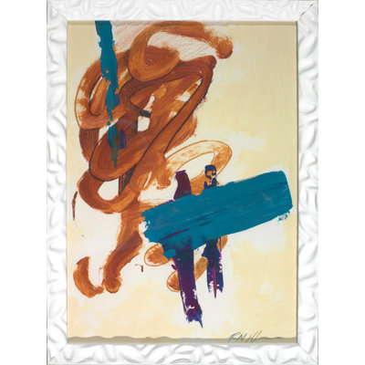 Front Wall Abstract 6 Print by Robert Robinson