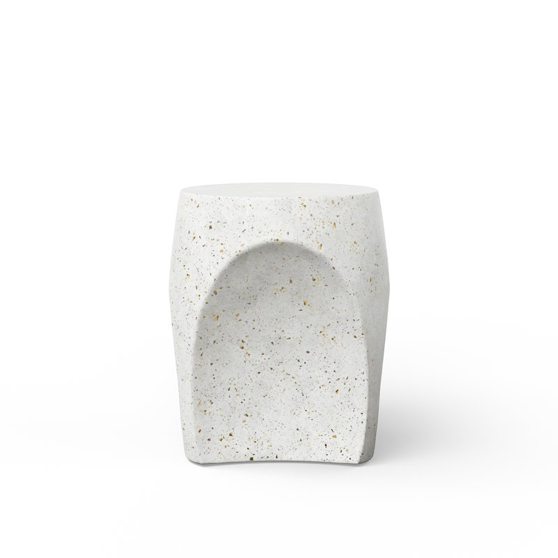 Mixx Garden Stool, Ivory