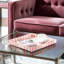 Plateau à rayures roses - Wayfair-968411225