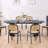 Jaquin 86.61" Wood Extendable Dining Table